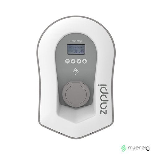 ZAPPI 7KW SMART EV CHARGER UNTETHERED WHITE