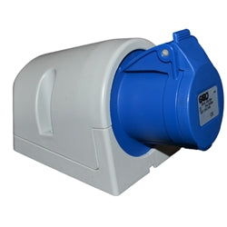 63A 3PIN 200-250V WALL SOCKET