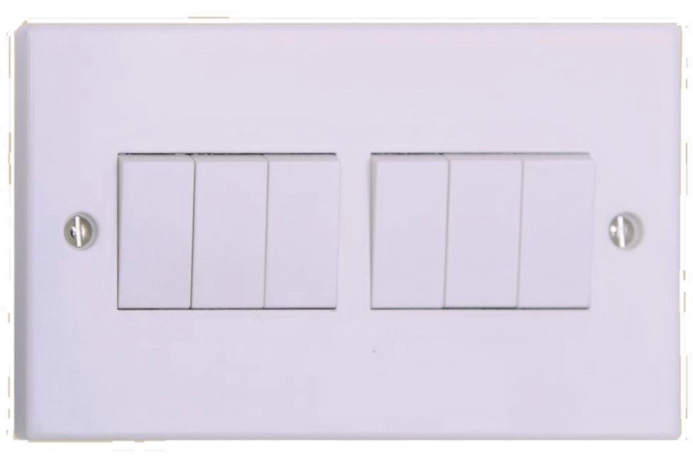 Standard - 6 Gang Switch