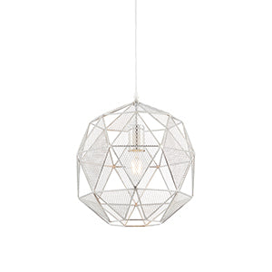 Armour Pendant - Chrome Plated