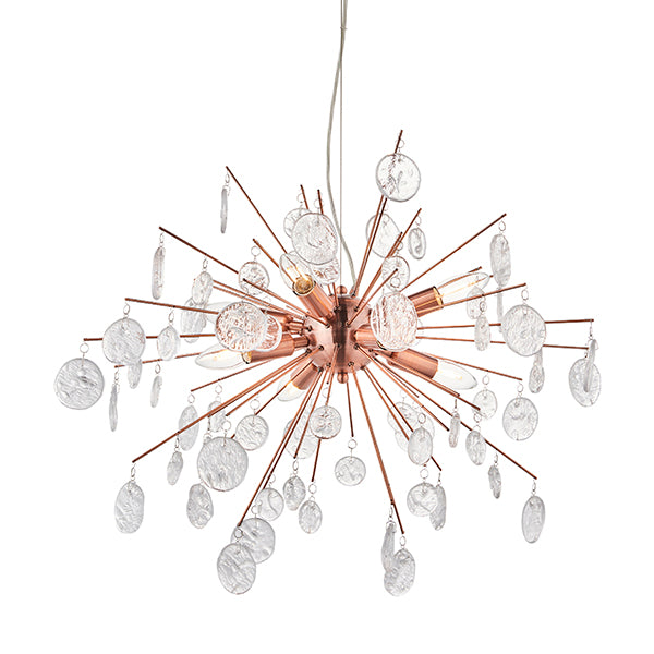 Calla 8lt Pendant - Copper Plated