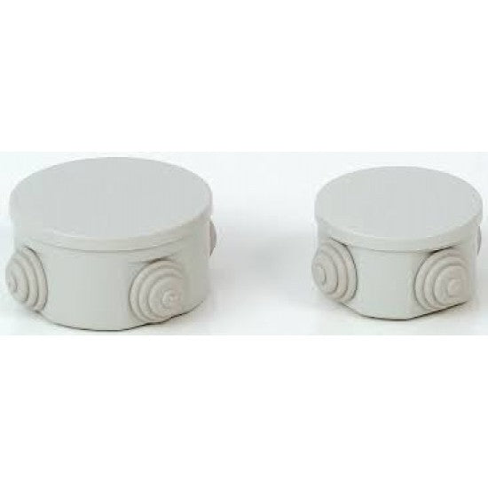 Circular Junction Box IP44 - 80 x 80 x 40mm