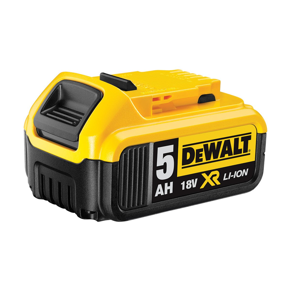 Dewalt Li-Ion 18V 5Ah Slide Battery available in store at N2 Electrical, Ashbourne, Meath