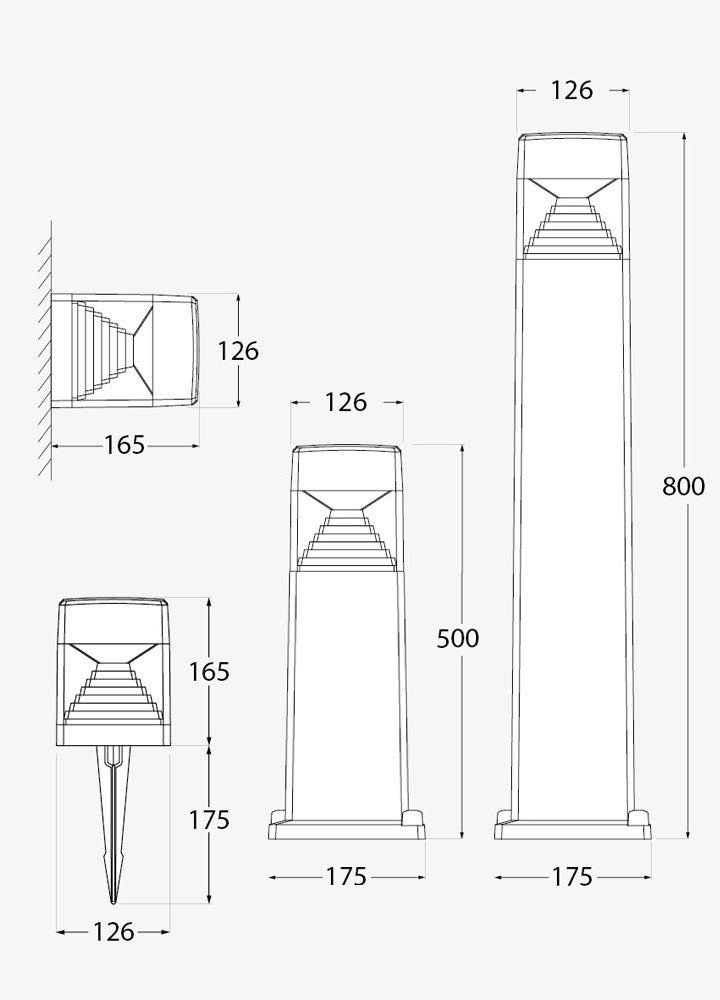 Fumagalli - Ester Bollard - Black