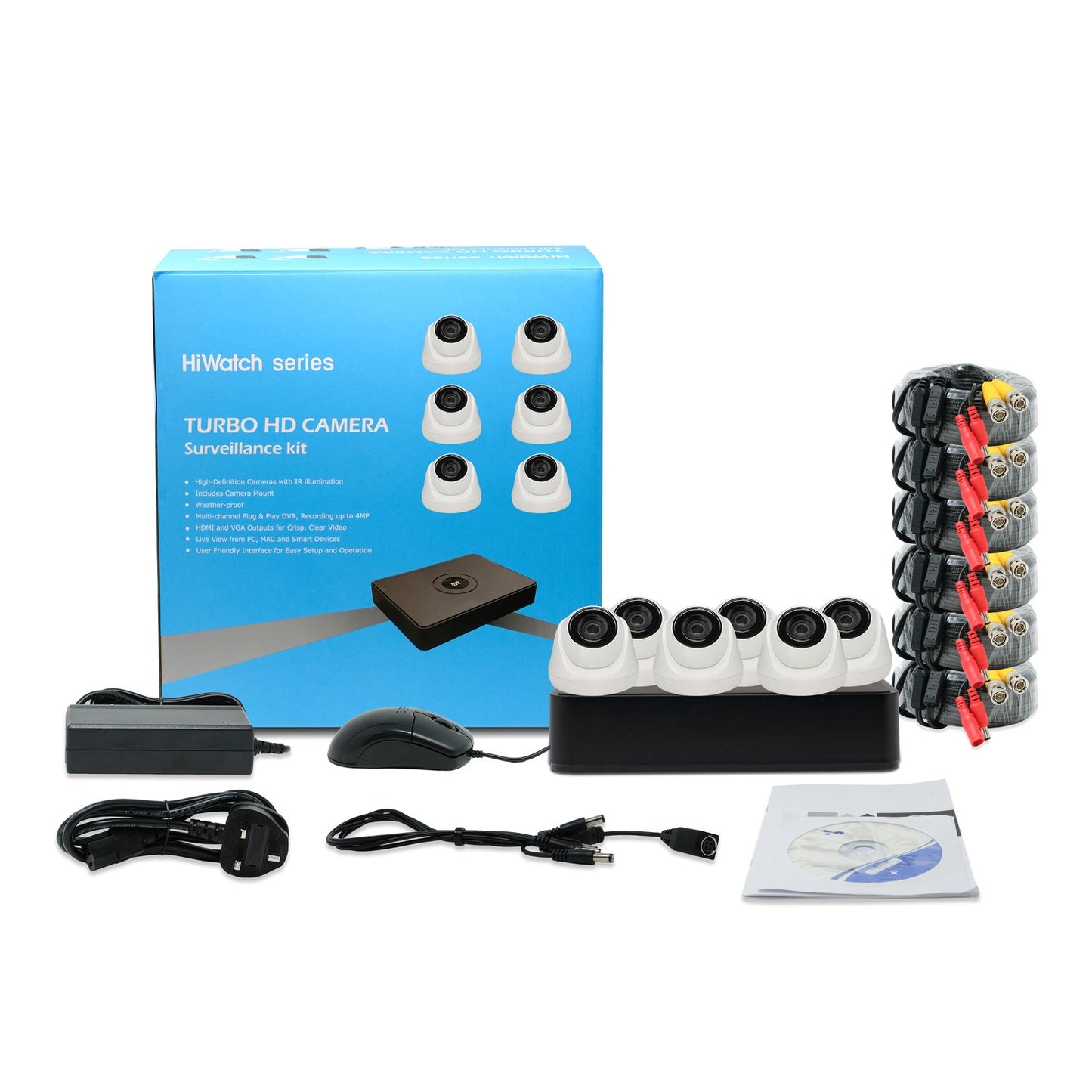 HiWatch CCTV Security Camera Kit - N2 ELECTRICAL WHOLESALER