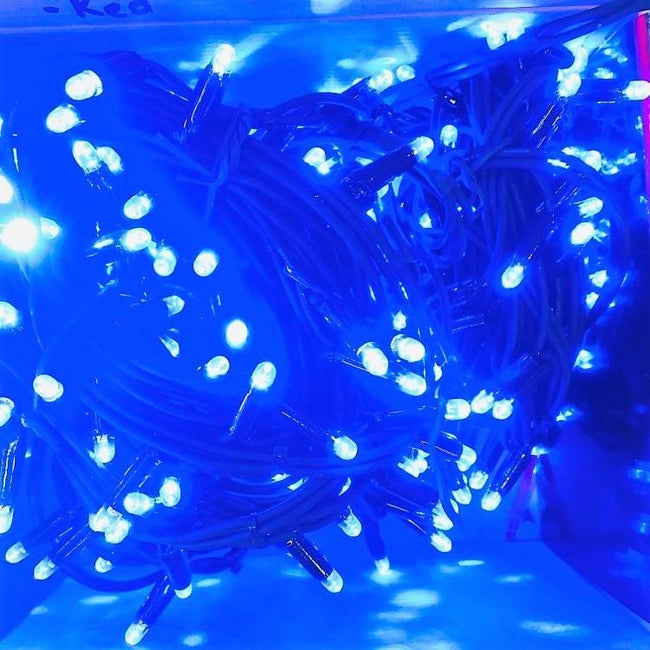 LED String Lights - 25m Blue