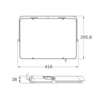 Prelux - 250W LED Floodlight