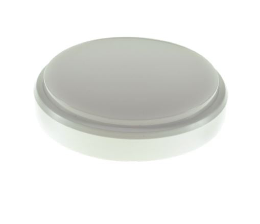 SGD-18W LED Round Bulkhead (Black/White Trim)