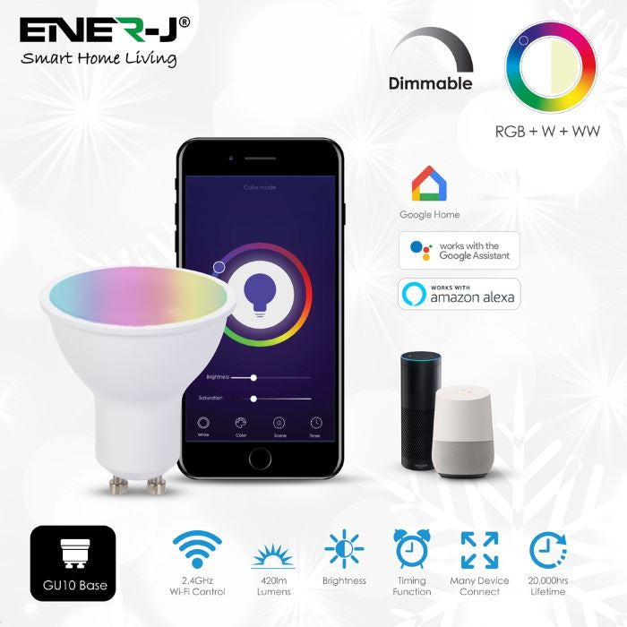 Smart WiFi 5W GU10 LED Spotlight