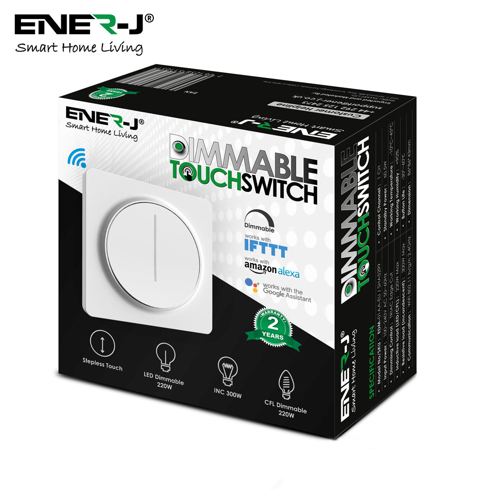 Smart WiFi Dimmable Touch Switch