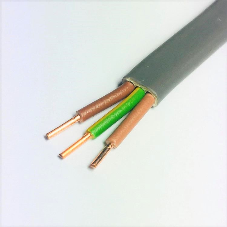 PVC PVC Brown & Earth Cable