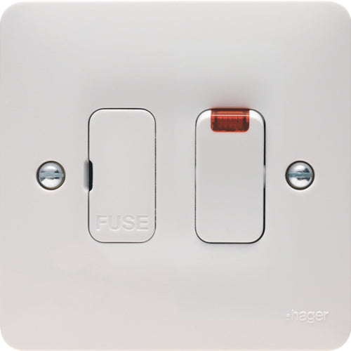 Hager - Switched Spur Unit Neon