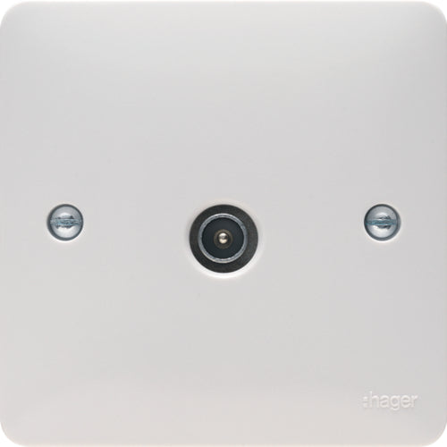 Hager - TV Socket Male