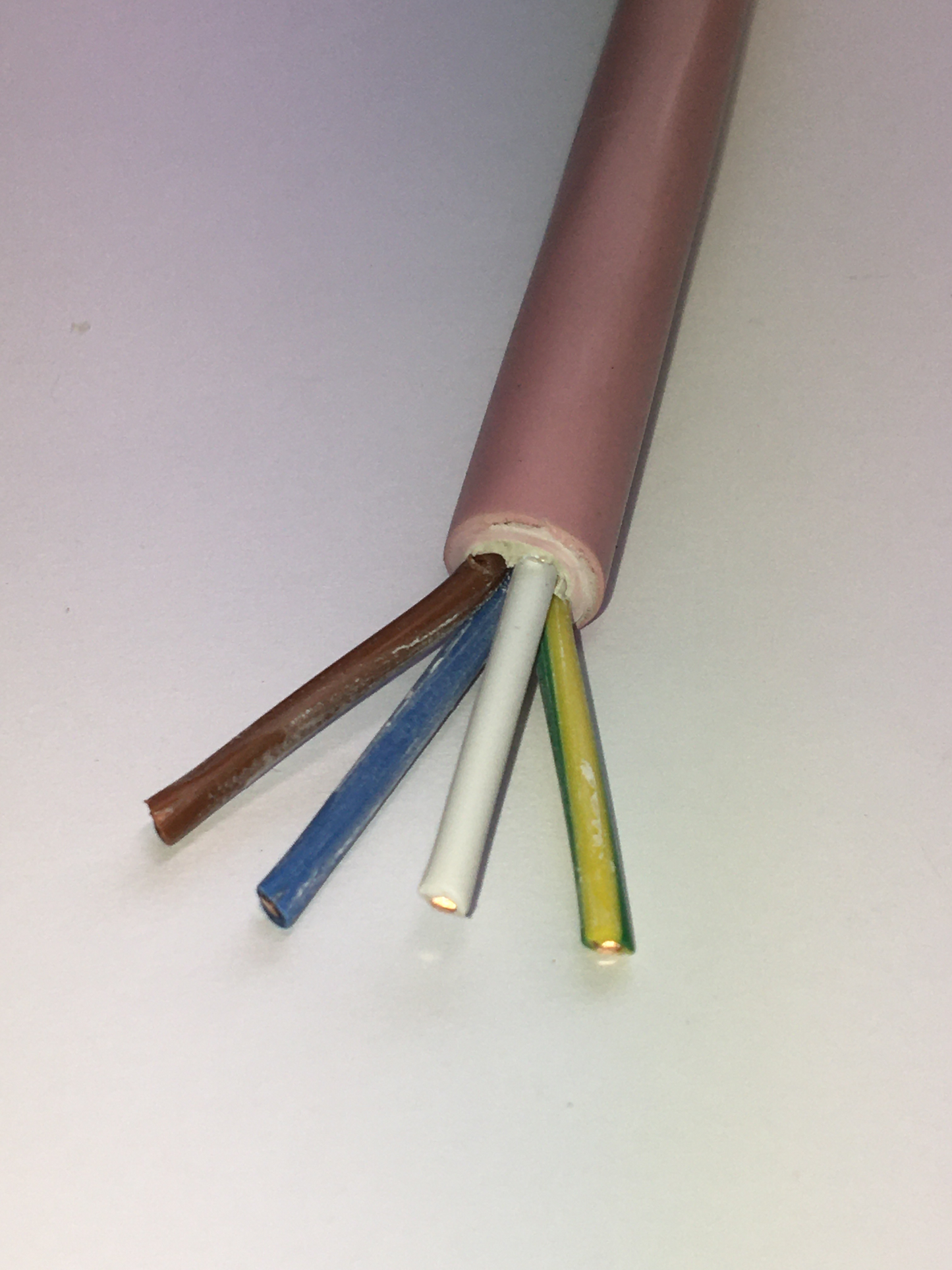 4 x 1.5mm -PINK Fire Tuff Cable