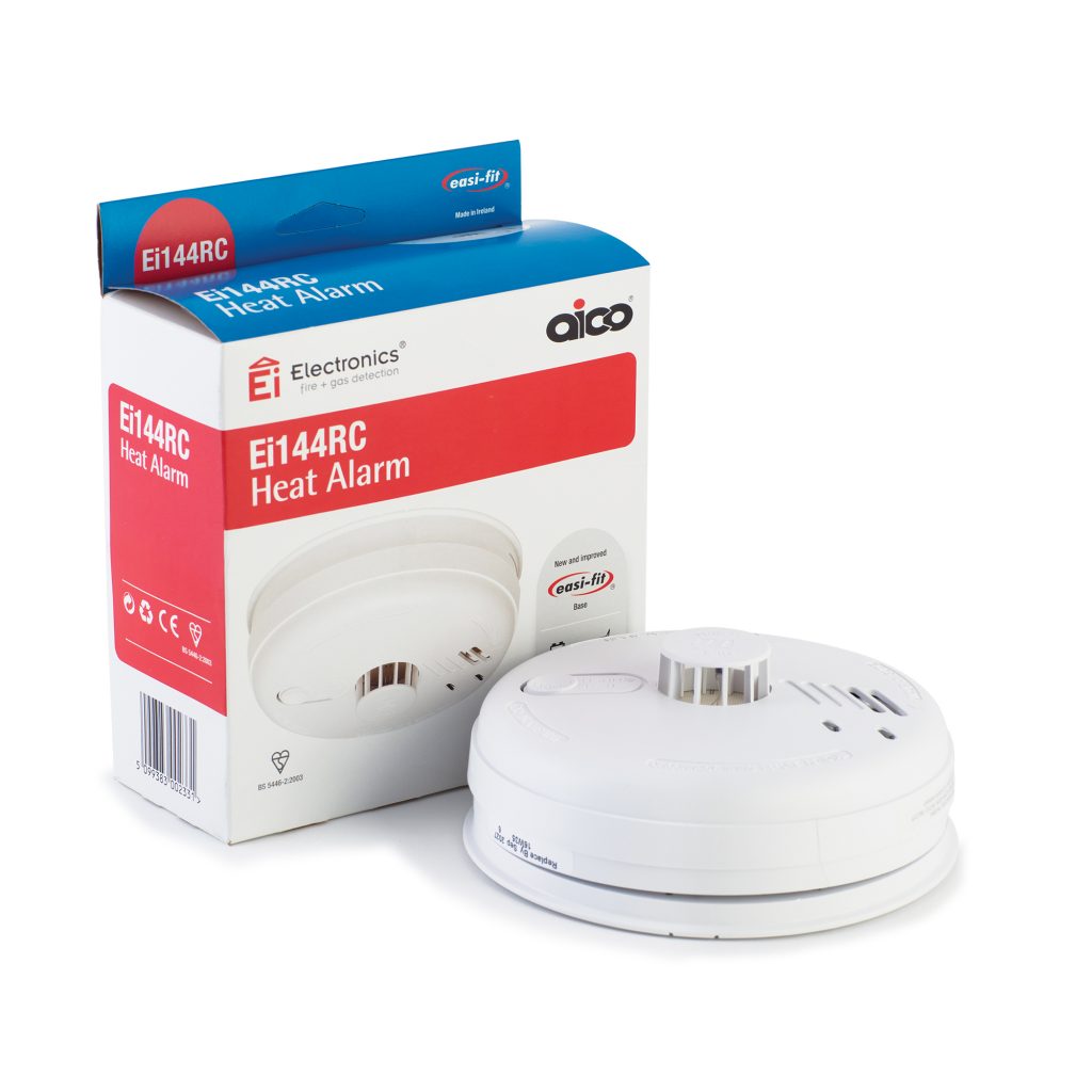 Ei Heat Alarm - Mains/Battery back-up