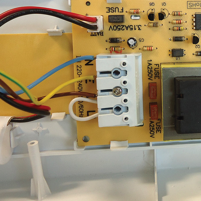 LED Maintained Emergency Bulkhead with Directive Legend Set