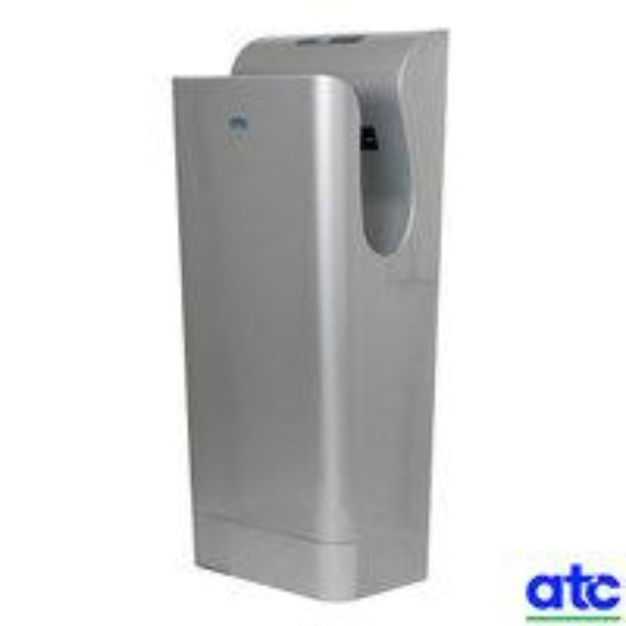 ATC Premium Blade Hand Dryer Silve c/w HEPA Filter