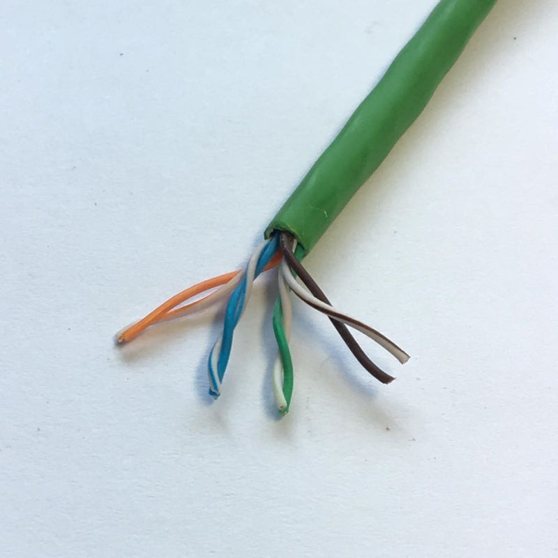 CAT5 DATA CABLE - GREEN-N2 ELECTRICAL 