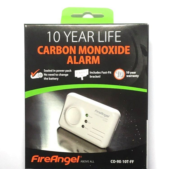 FireAngel - 10 year Battery Powered Carbon Monoxide Alarm