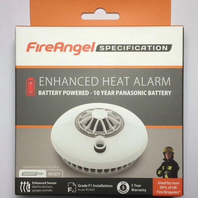 FireAngel - 10 year Battery Powered Heat Alarm