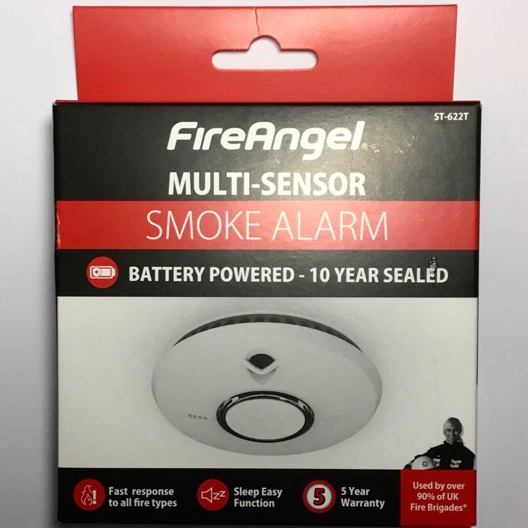 FireAngel - 10 year Battery Powered Smoke Alarm