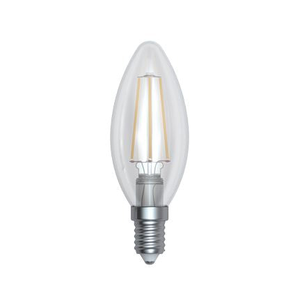 LED Dimmable Candle - Clear