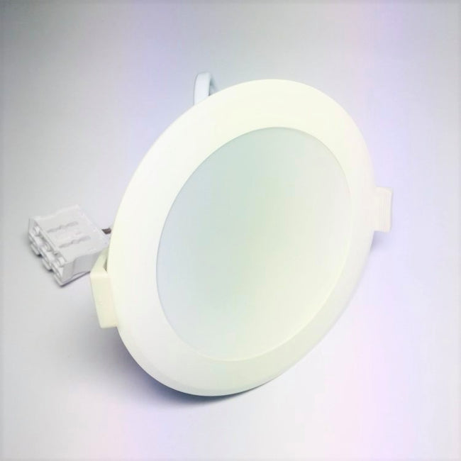 LED PVC Downlighter -10W - White