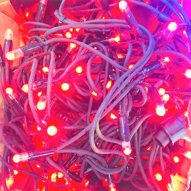 LED String Lights - 12m Red