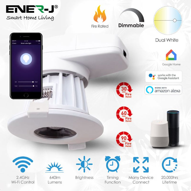 Smart Fire Rated LED Downlight 8W
