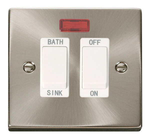 Deco Satin Chrome - Dual Immersion Switch