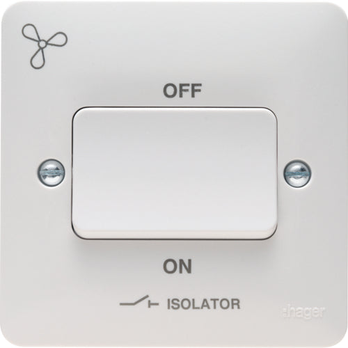 Hager - Fan Isolator Switch