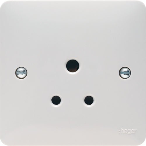 Hager - 5A Round Socket