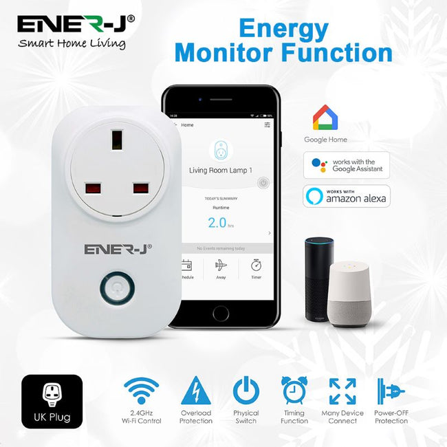 WiFi Smart Plug With Energy Monitor
